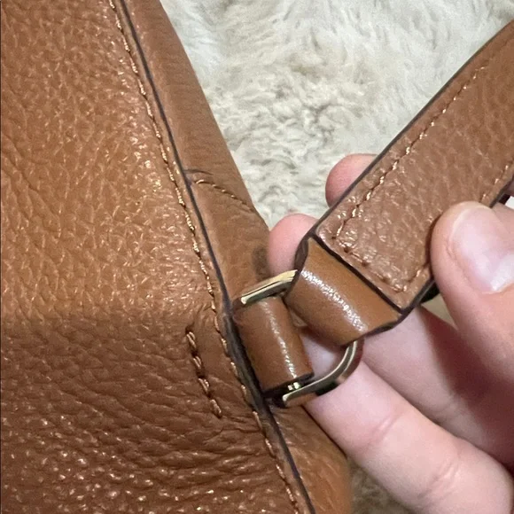 Kate Spade Tan Leather Mini Backpack - Picture 7 of 12